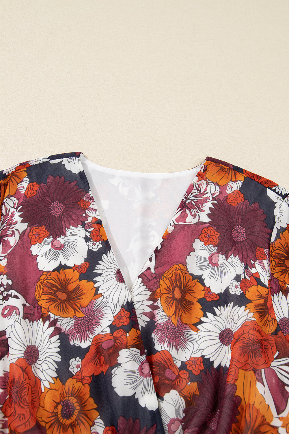 Marianna Sleeve Flowy Mini Dress