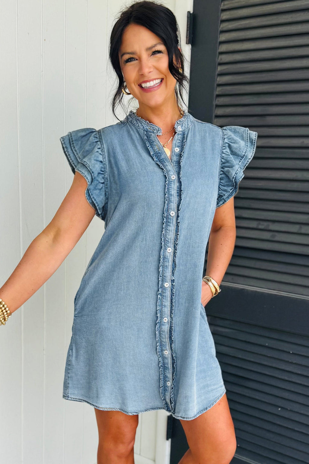 Sasha Short Sleeve Mini Dress