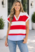 Faith Dolman Short Sleeve Top