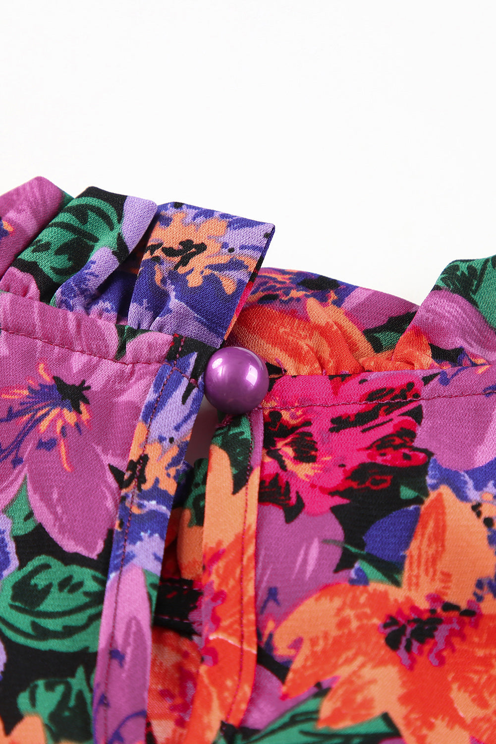 Ari Print Puff Sleeve Blouse