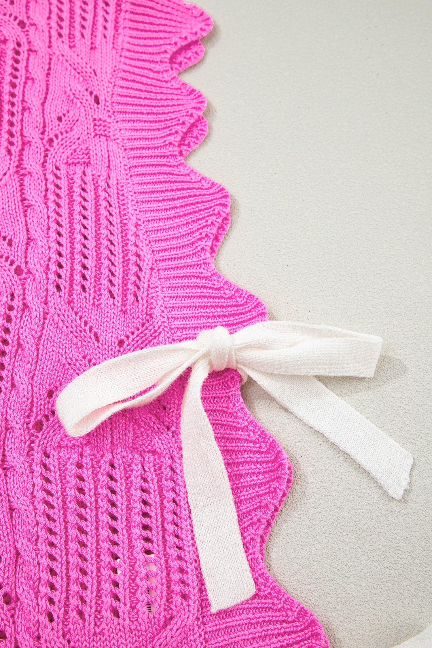Ainara Trim Short Sleeve Sweater