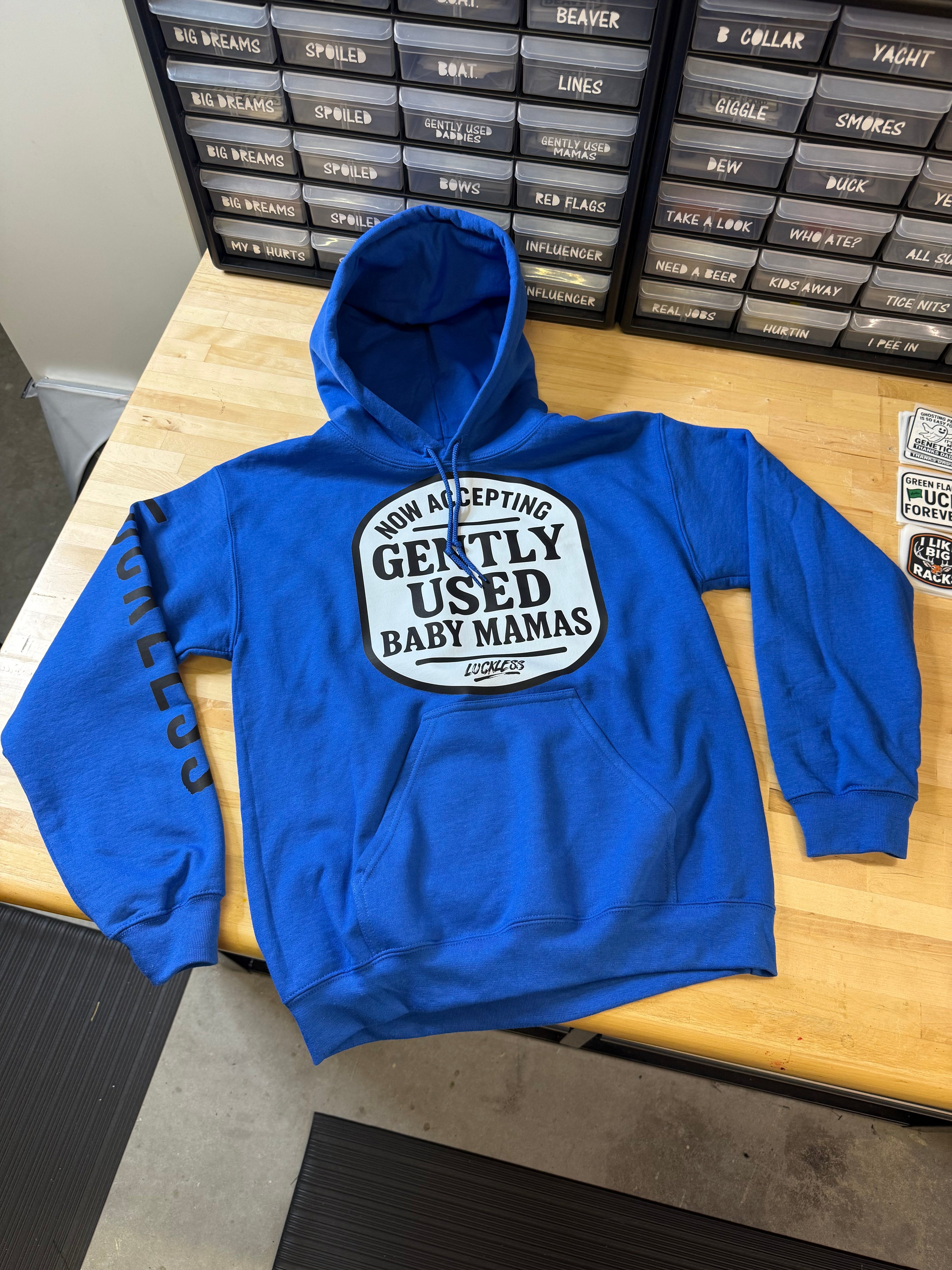Now Accepting Gently Used Baby Mamas Hoodie