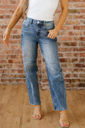Milena Seam Detail Shift Jeans
