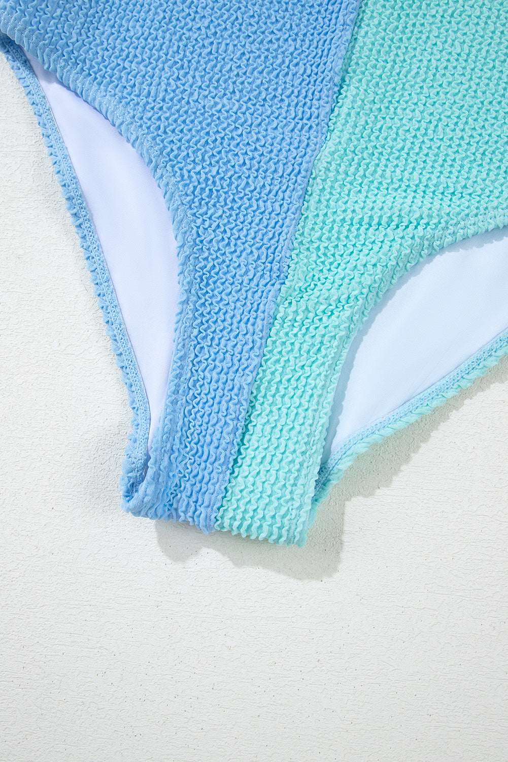 Bonnie Colorblock Square Bikini Swimsuit