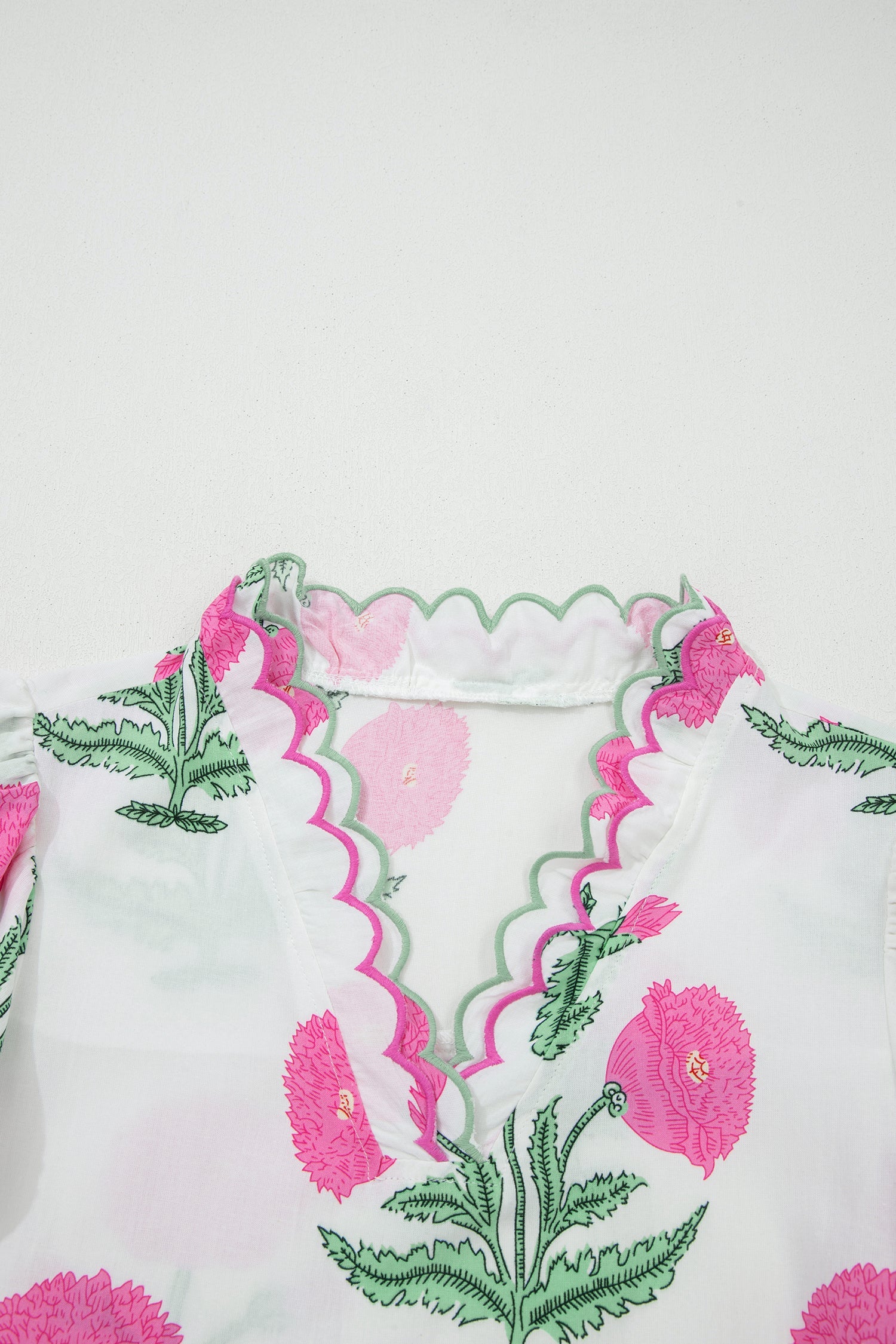 Mariah Detail Short Sleeve Blouse