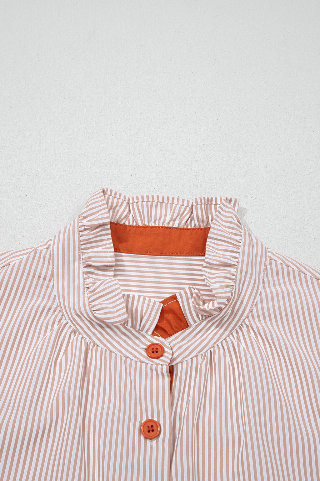 Maren Frilled Collar Down Shirt