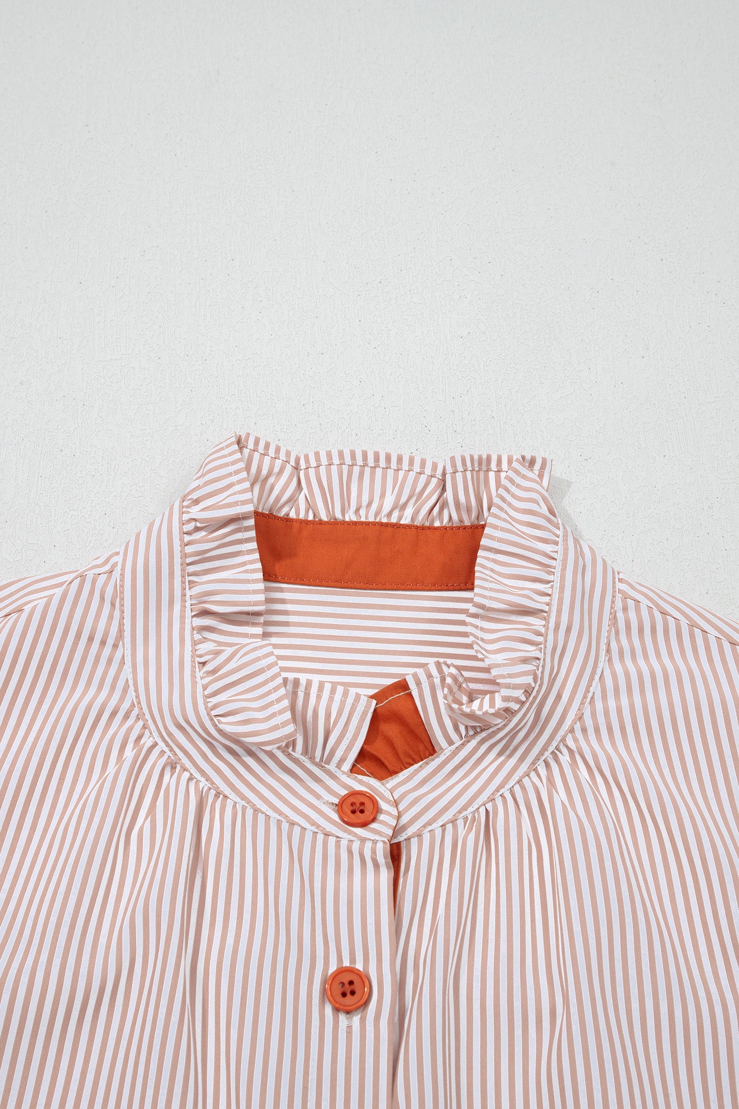 Maren Frilled Collar Down Shirt