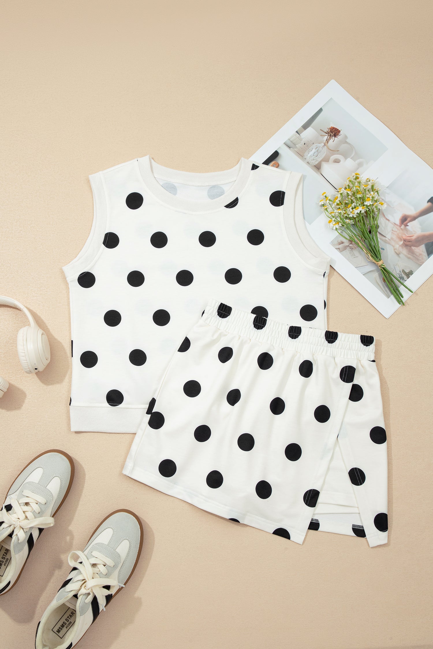 Gianna Polka Dot Dress