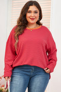 Eliza Sleeve Decor top Long Sleeve PLUS Top