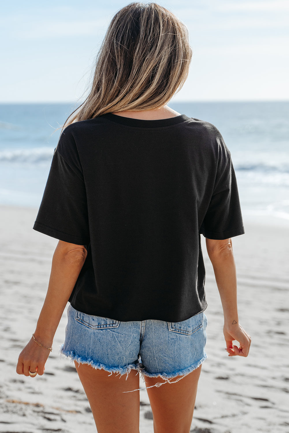 Checkerboard Peace Tee