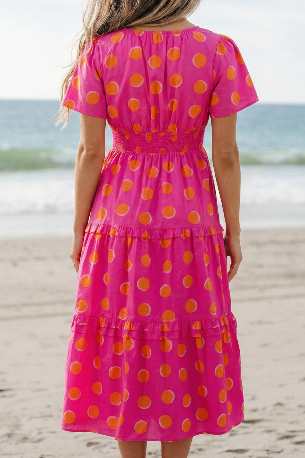 Myra High Waist Midi Dress