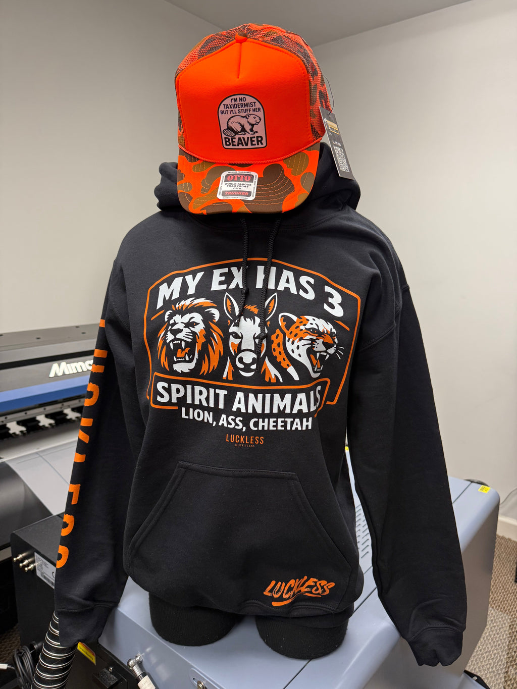 My Ex Has 3 Spirit Animals Hoodie