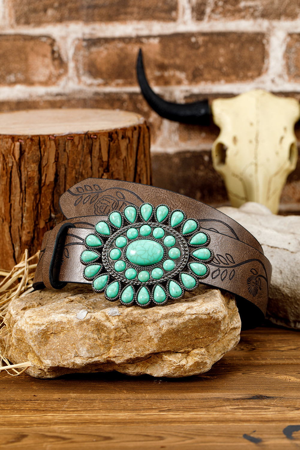 Averie Fashion Faux Leather Belt