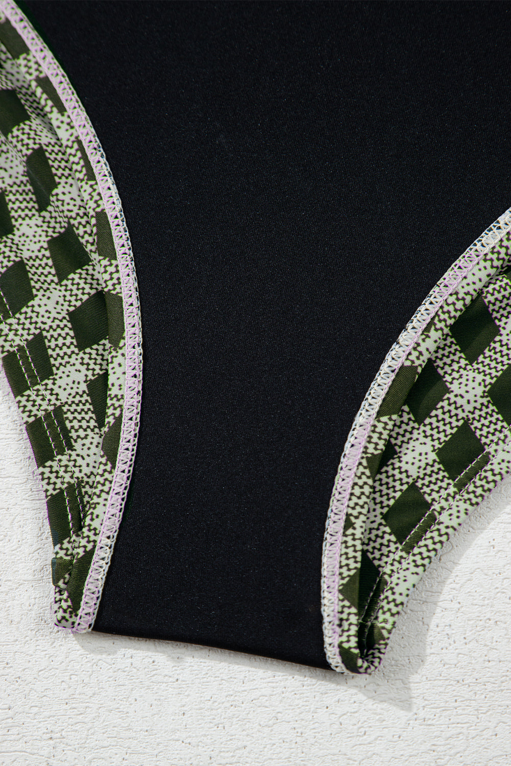 Sasha Patchwork High Waisted Bikini