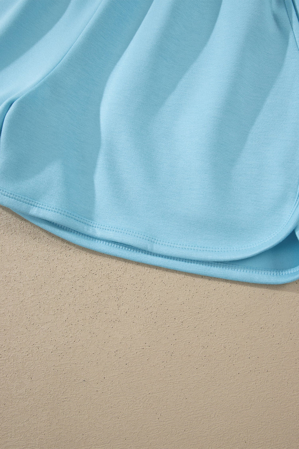 Sasha Seam Mock Oversize Tee Set