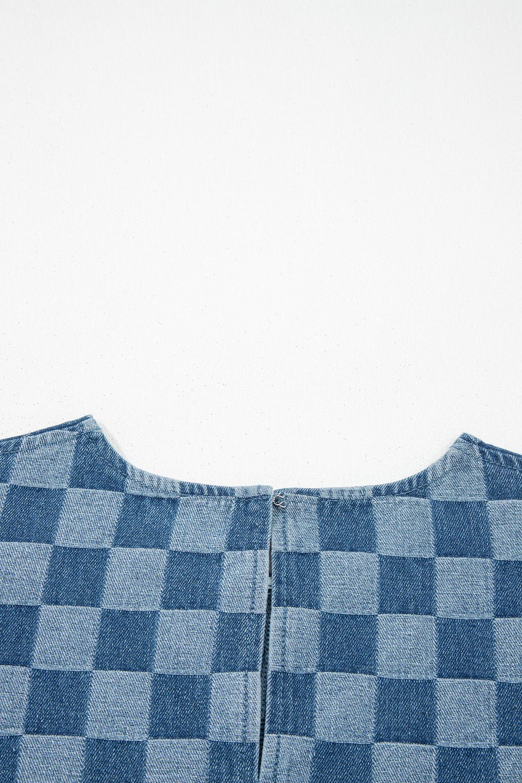 Jessie Hem Checkered Mini Dress