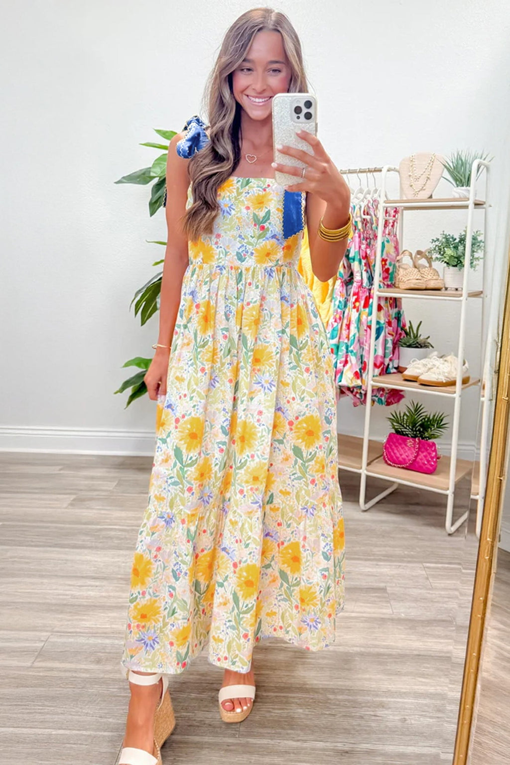 Emilia Straps High Waist Dress