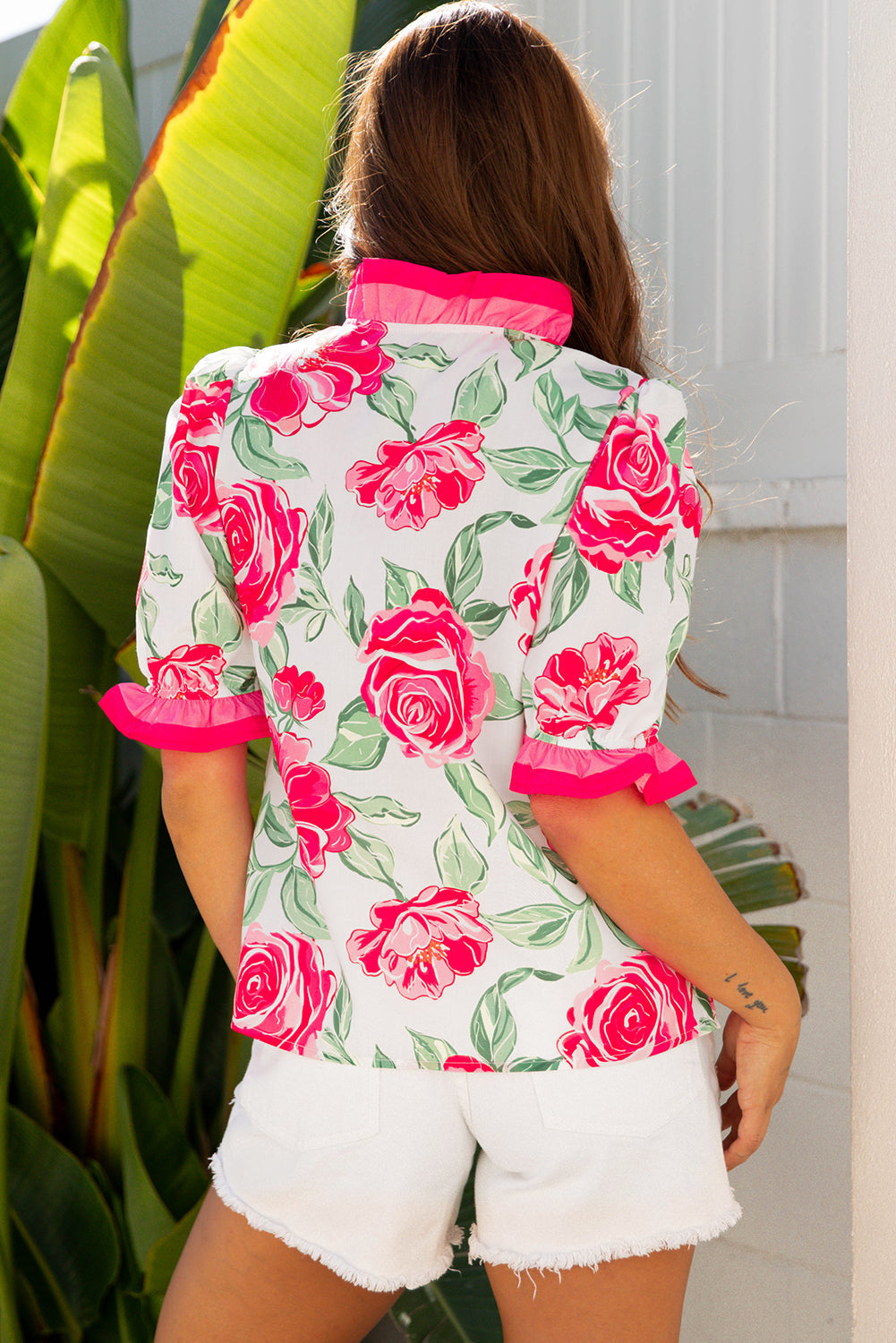Aspen Short Sleeve Blouse Top