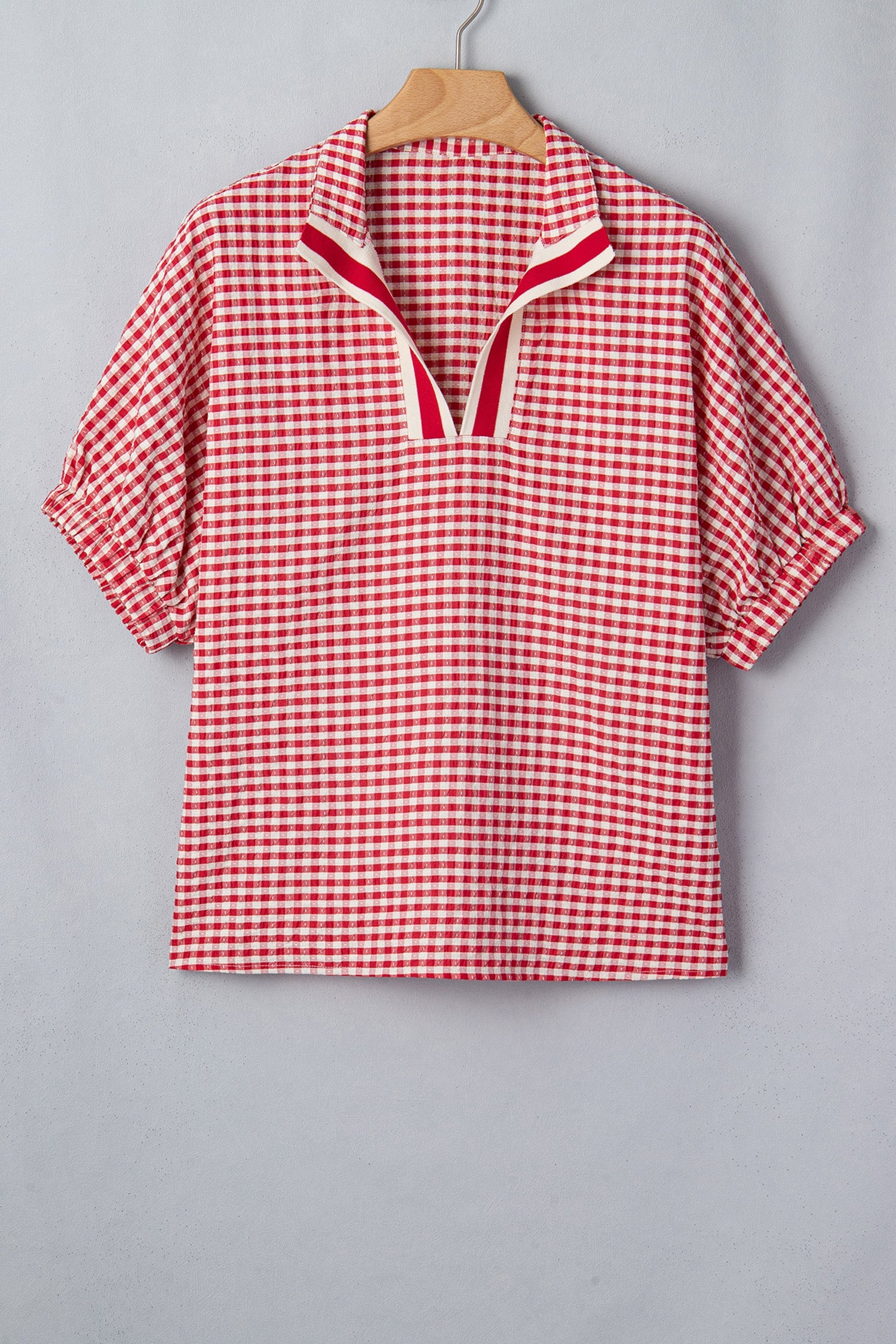 Wynter Sleeve Colorblock Trim Blouse