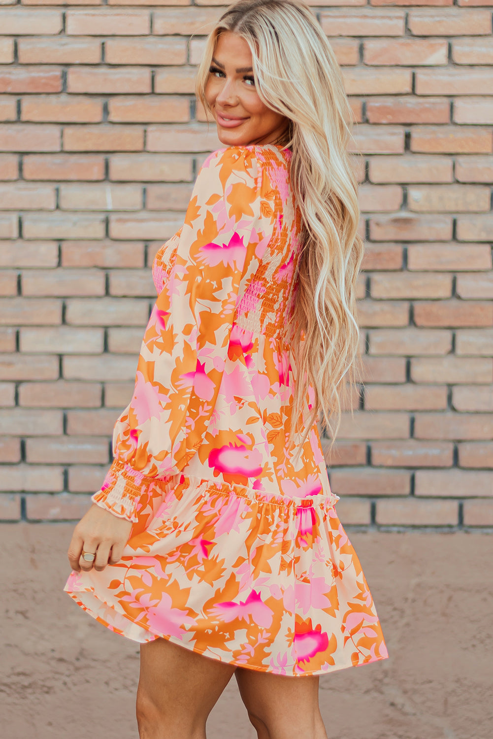 Emmaline Ruffle Mini Dress