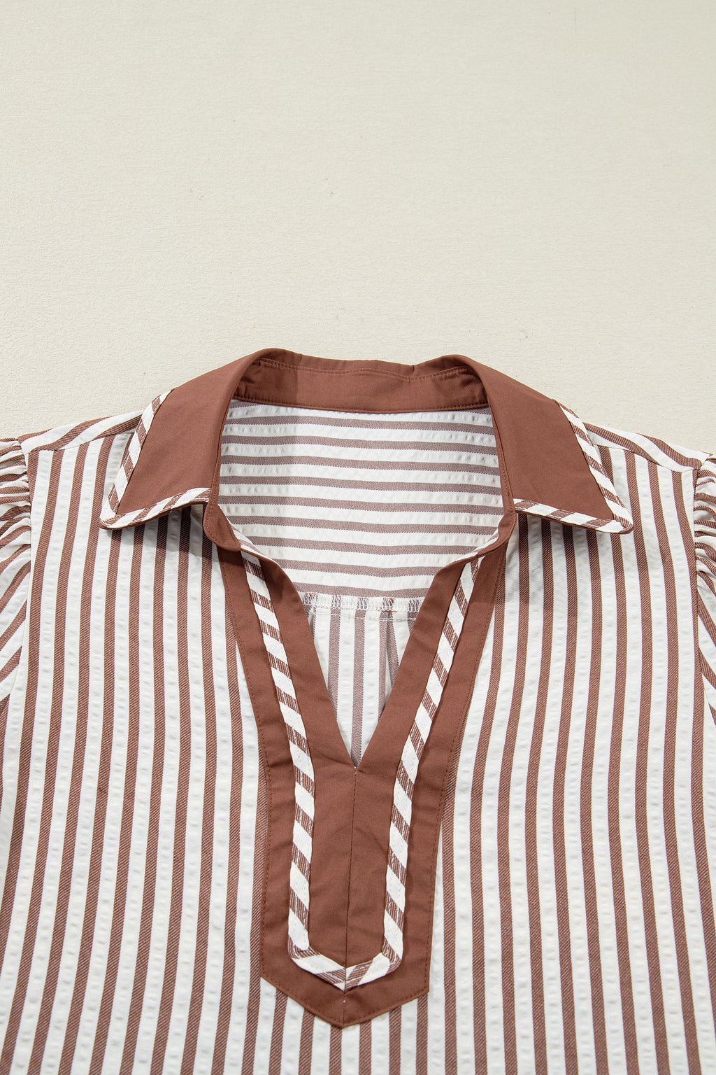 Romina Short Bubble Sleeve Blouse