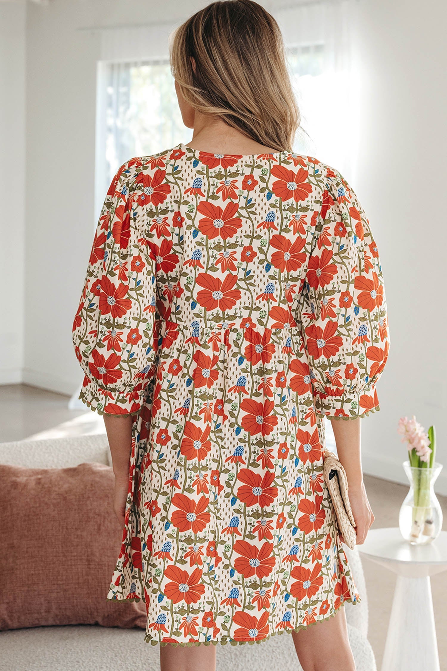 Freya Sleeve Loose Mini Dress