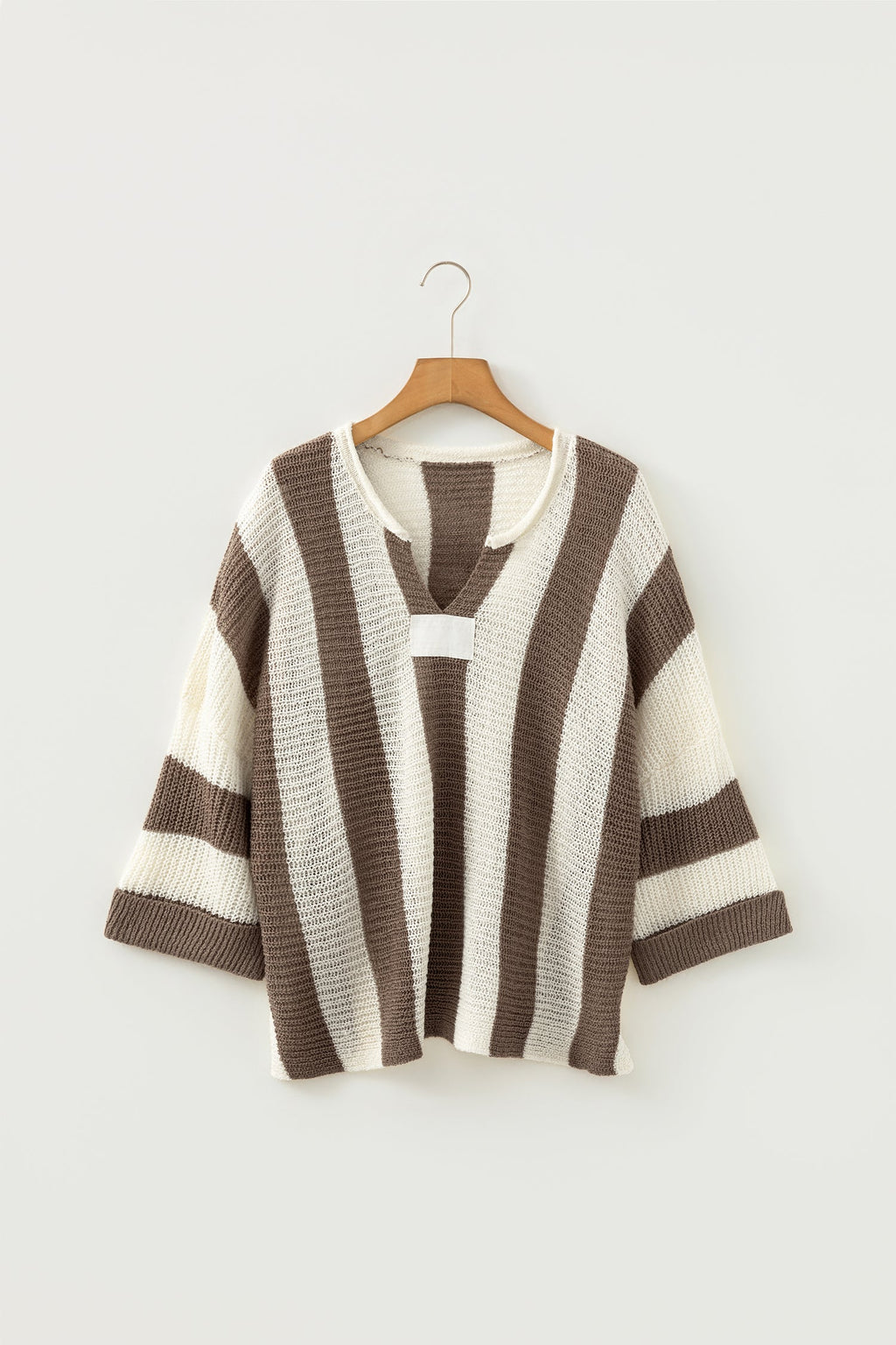 Holland Colorblock Bracelet Sleeve Sweater