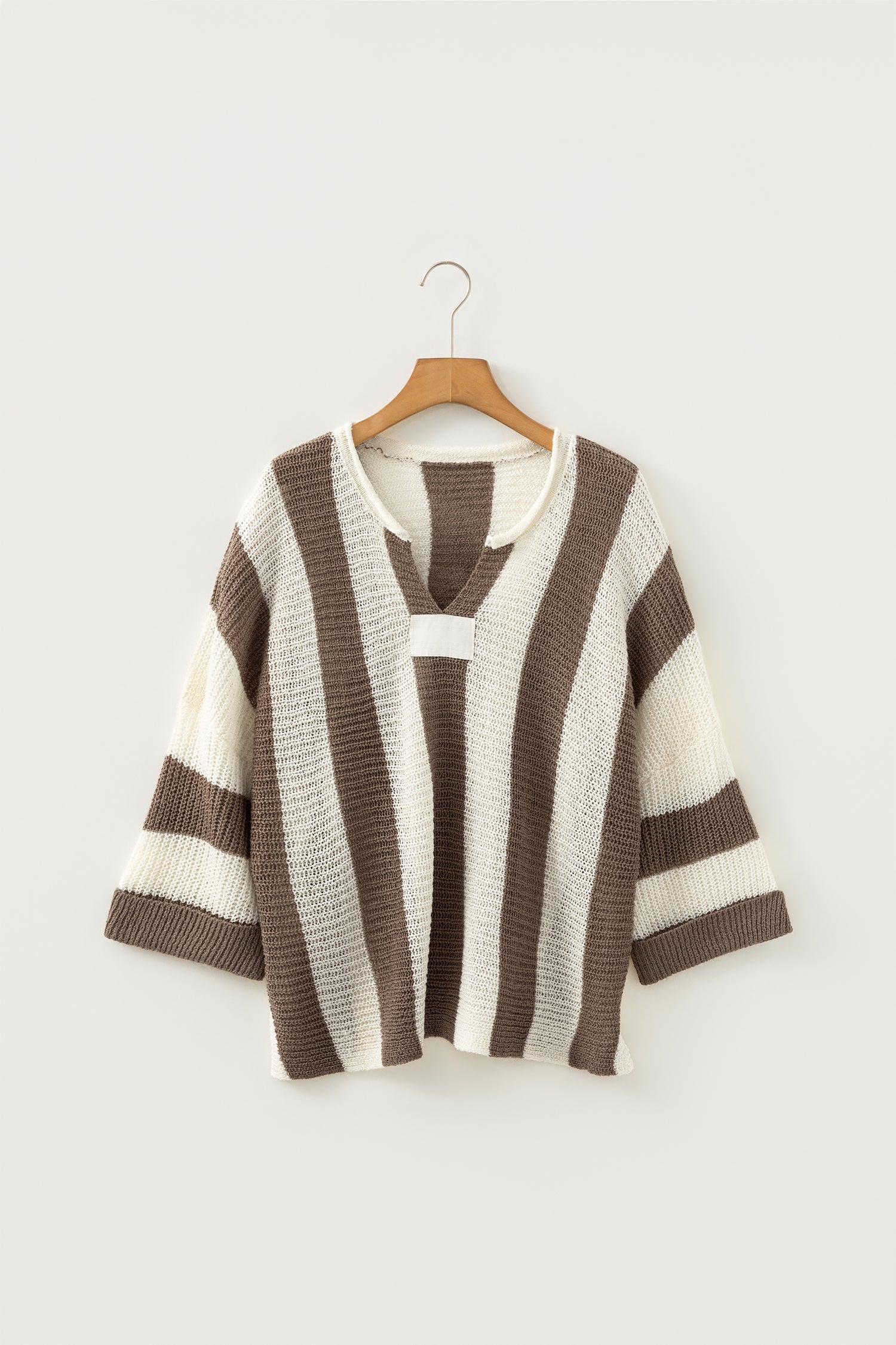 Holland Colorblock Bracelet Sleeve Sweater