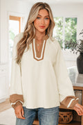 Maren Long Sleeve Blouse Long Sleeve Top