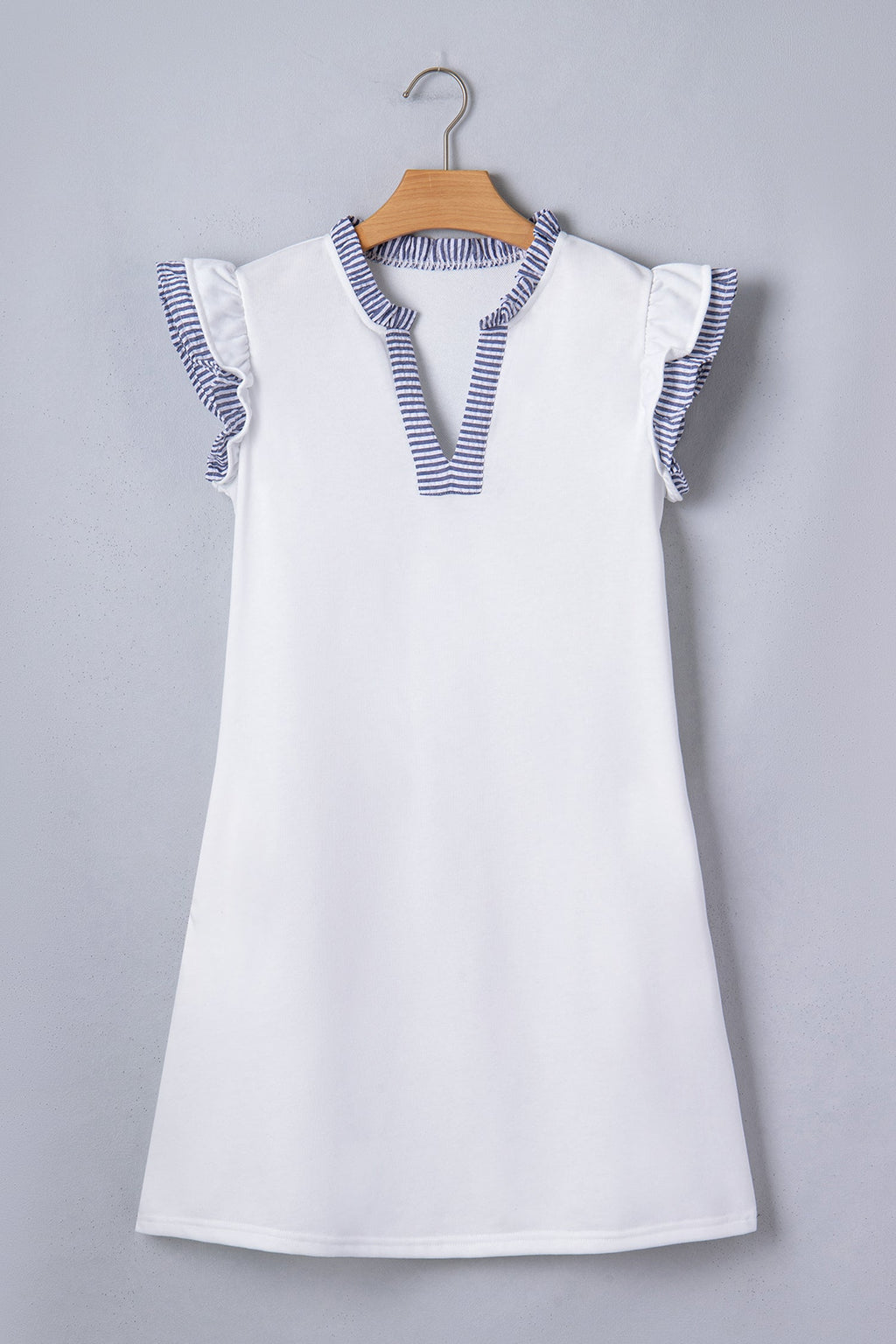 Aleena Ruffle Trim Sleeveless Dress