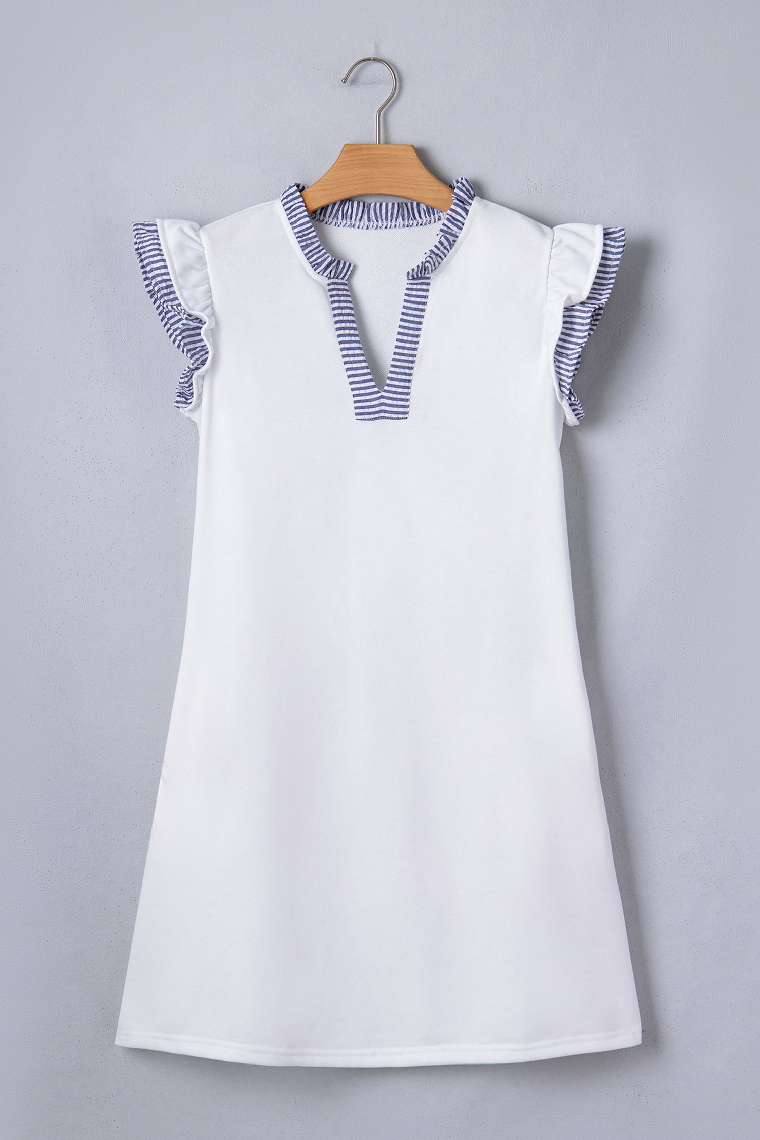 Aleena Ruffle Trim Sleeveless Dress