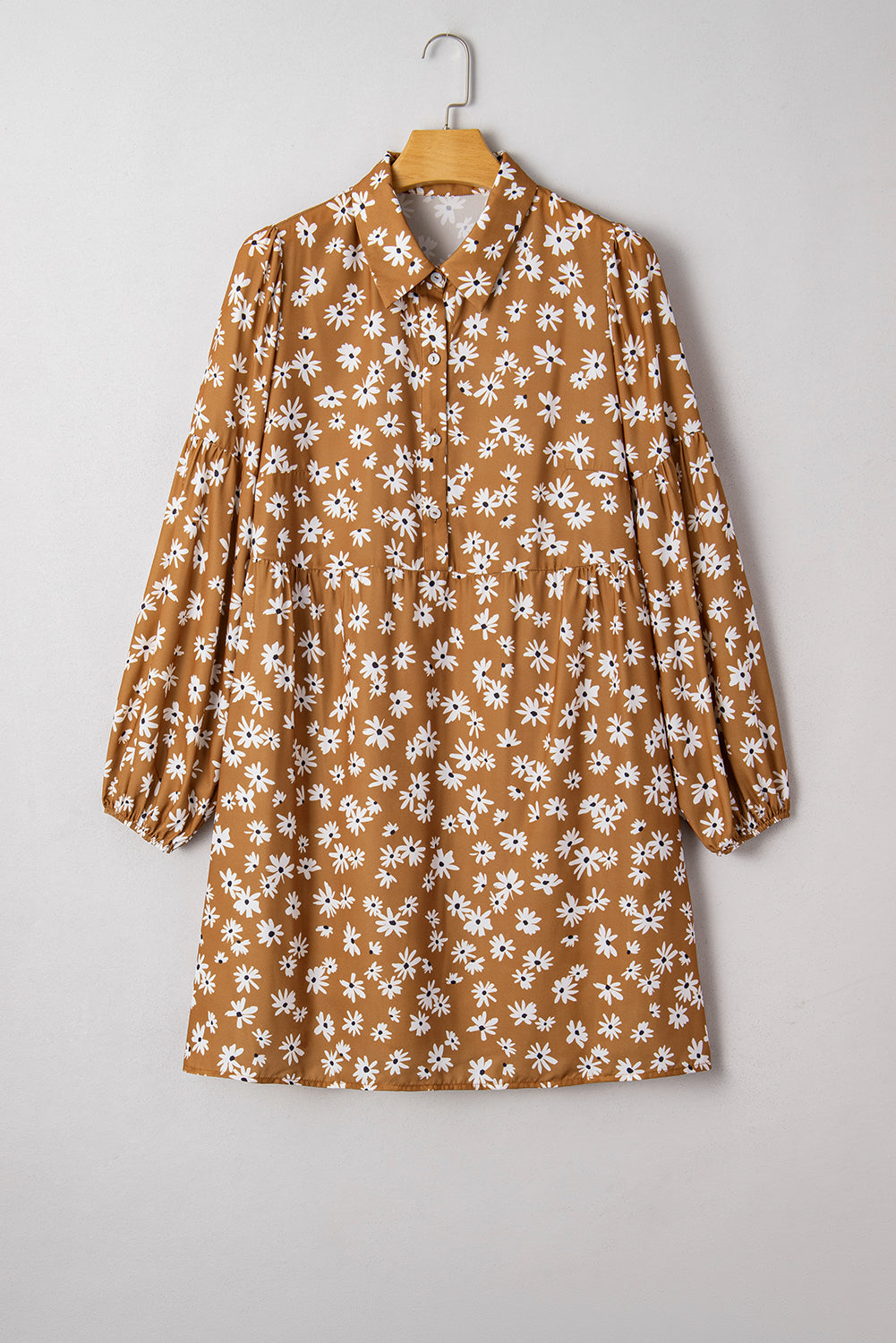 Miley Print Puff Sleeve PLUS Dress
