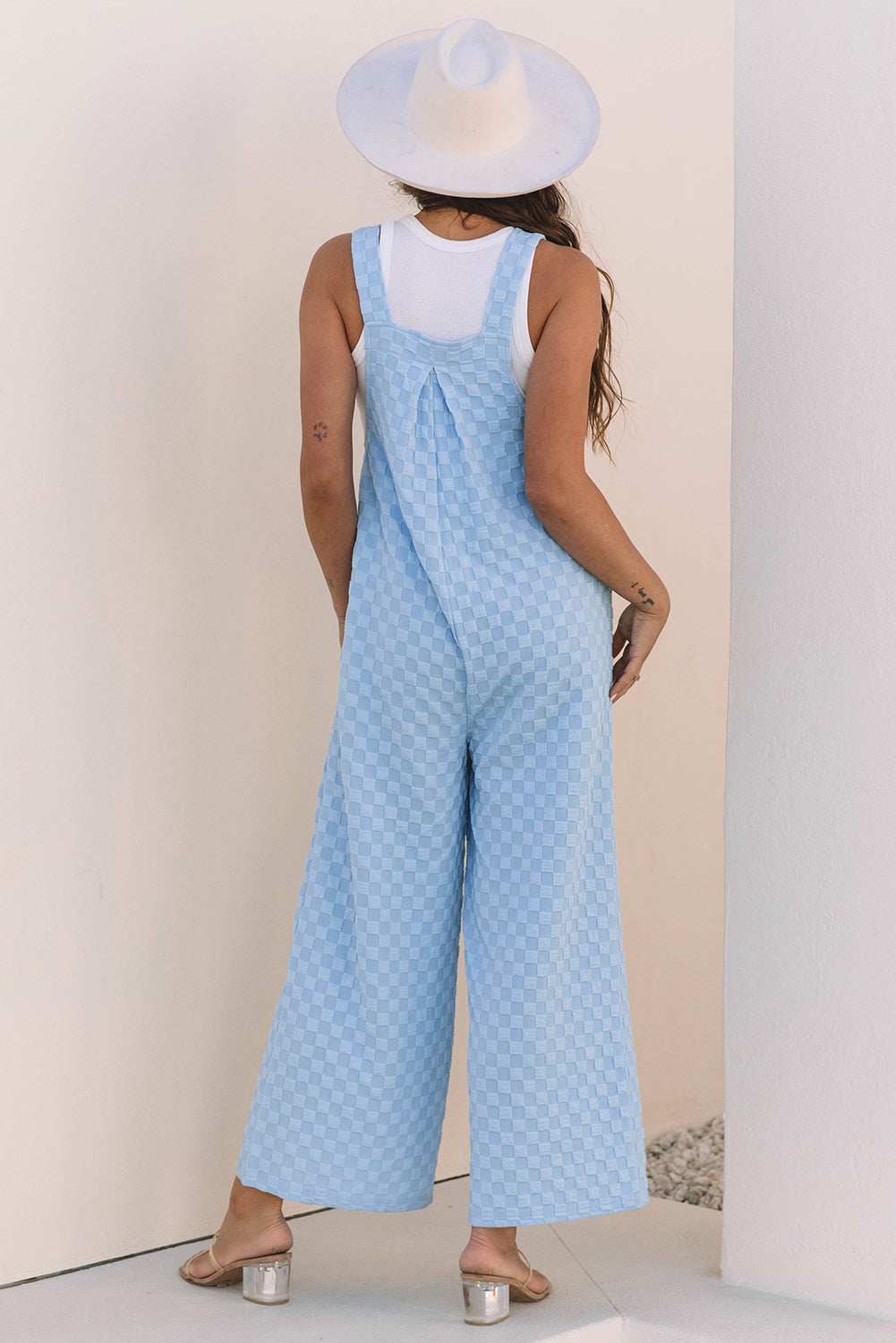 Ava Waist Wide Leg Overall