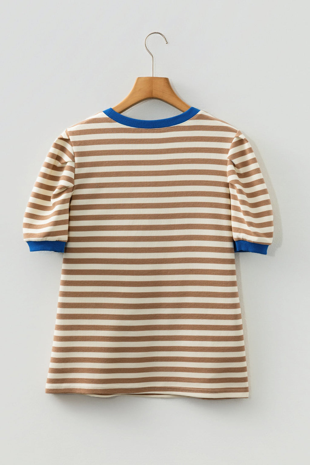 Elora Sleeve Contrast Trim Tee