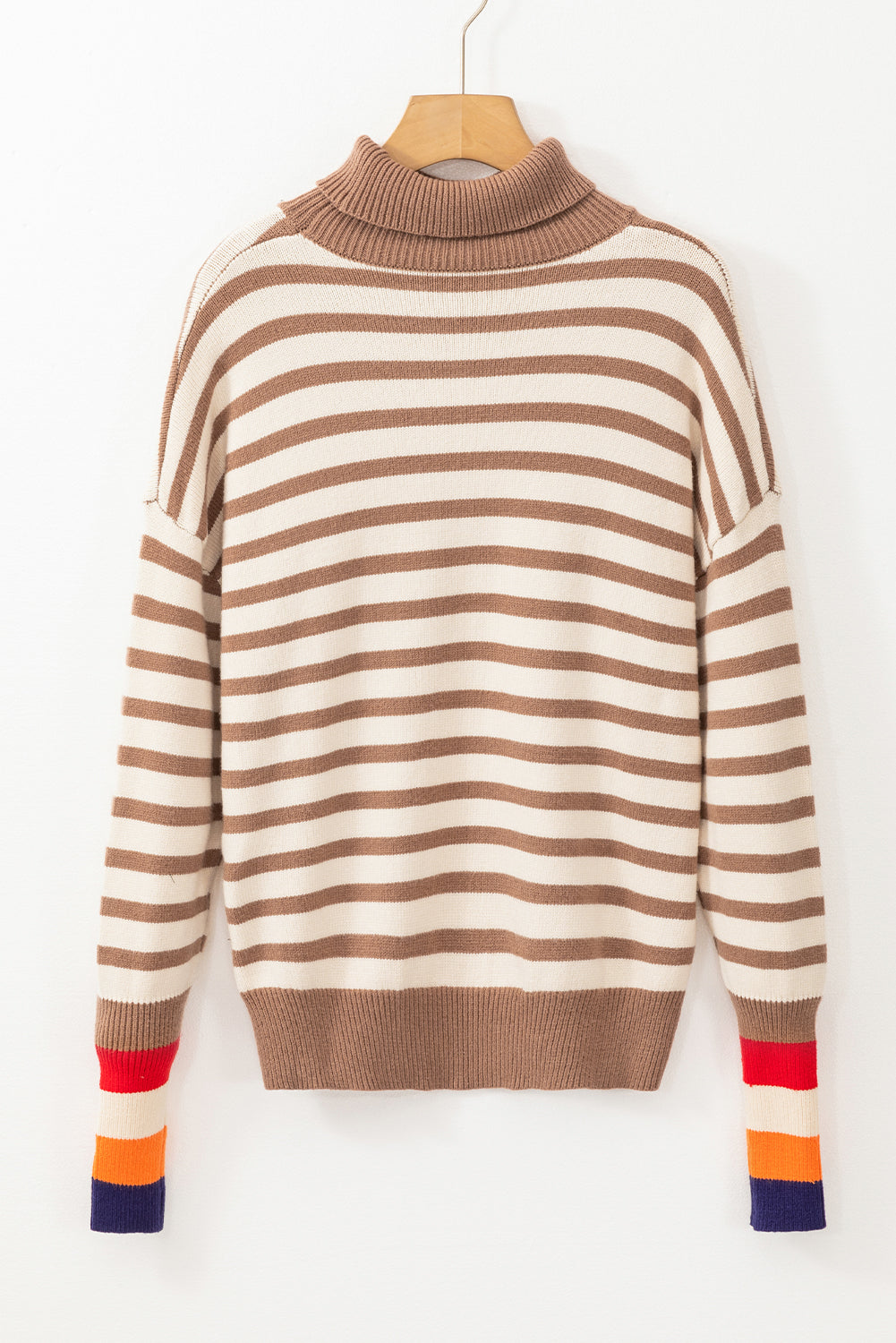 Caroline Bishop Sleeve Turtleneck Sweater