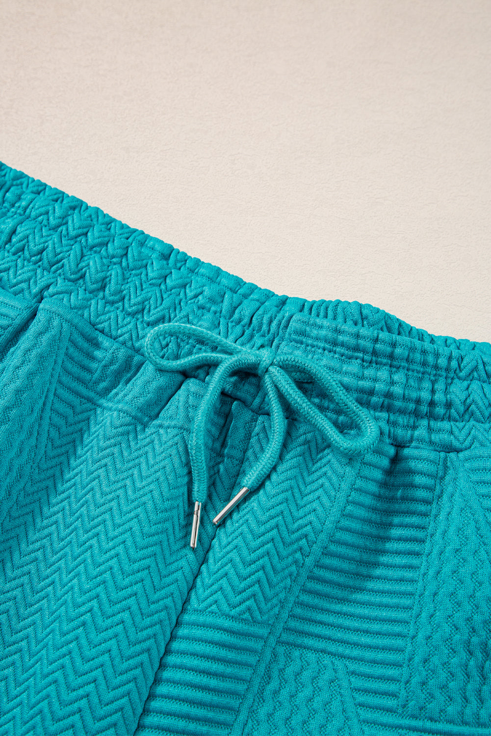 Allie Textured Ruffle Lounge Set