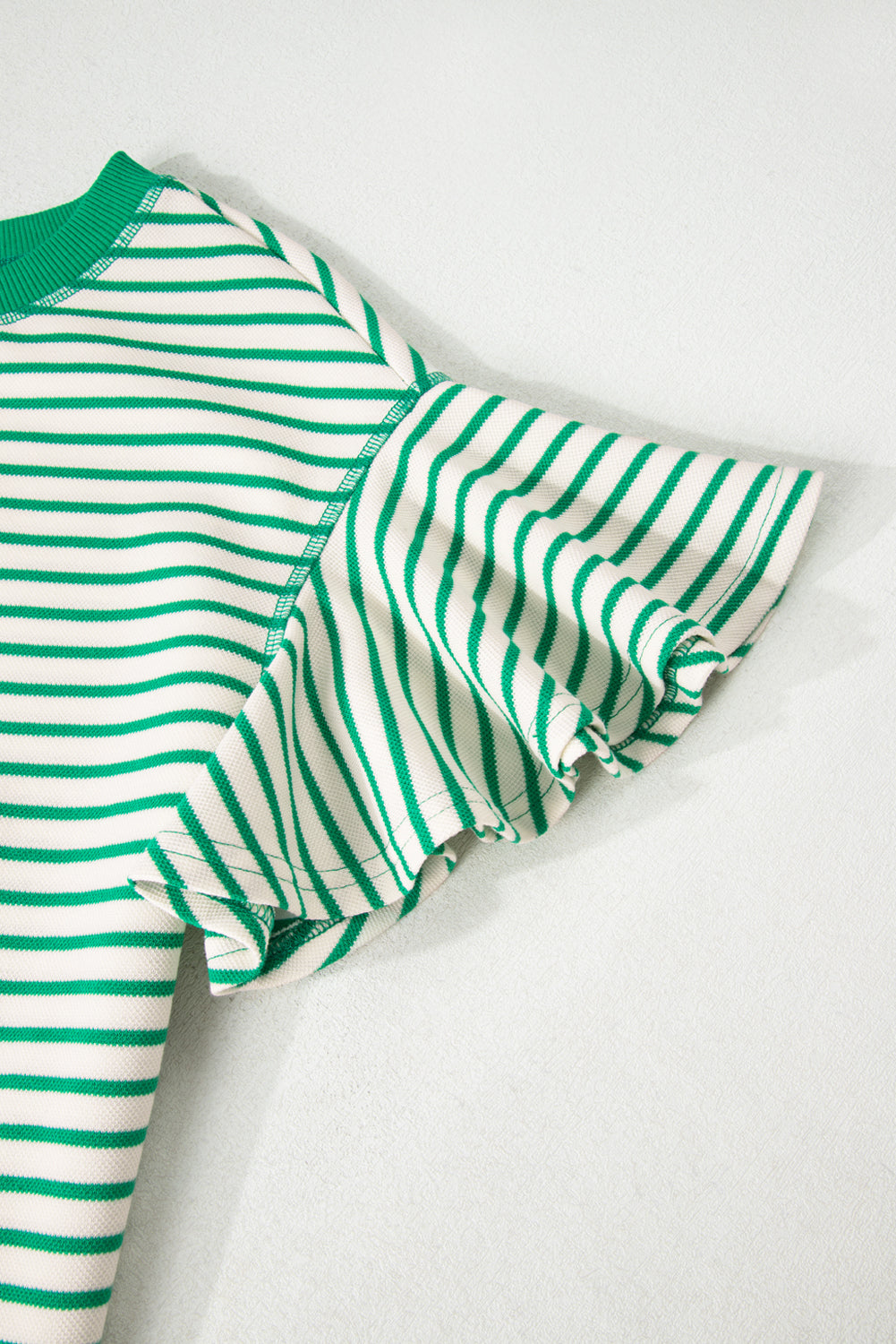 Sol Ruffle Short Sleeve Top