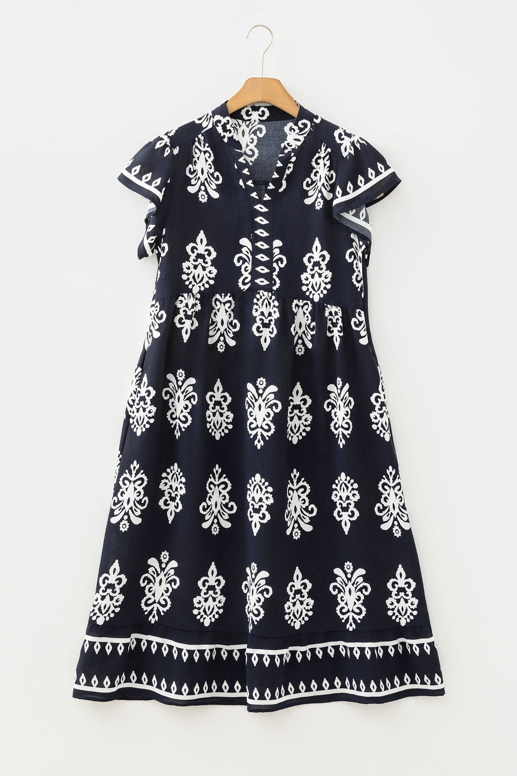 Halo Short Sleeve Midi Dress