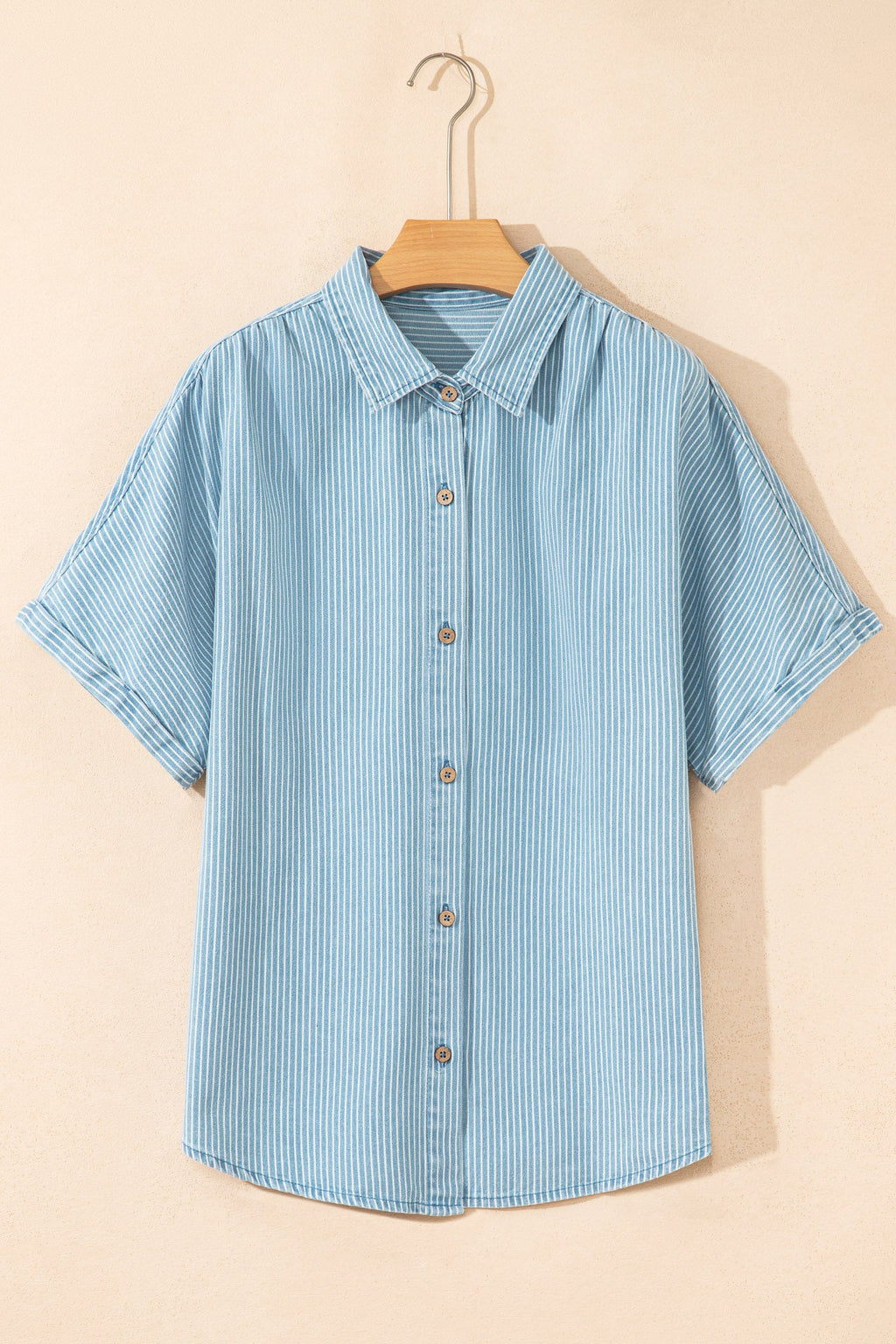 Anais Sleeve Up Loose Shirt