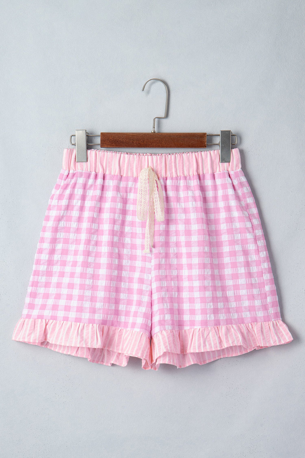 Arleth Detail Lace Tie Shorts