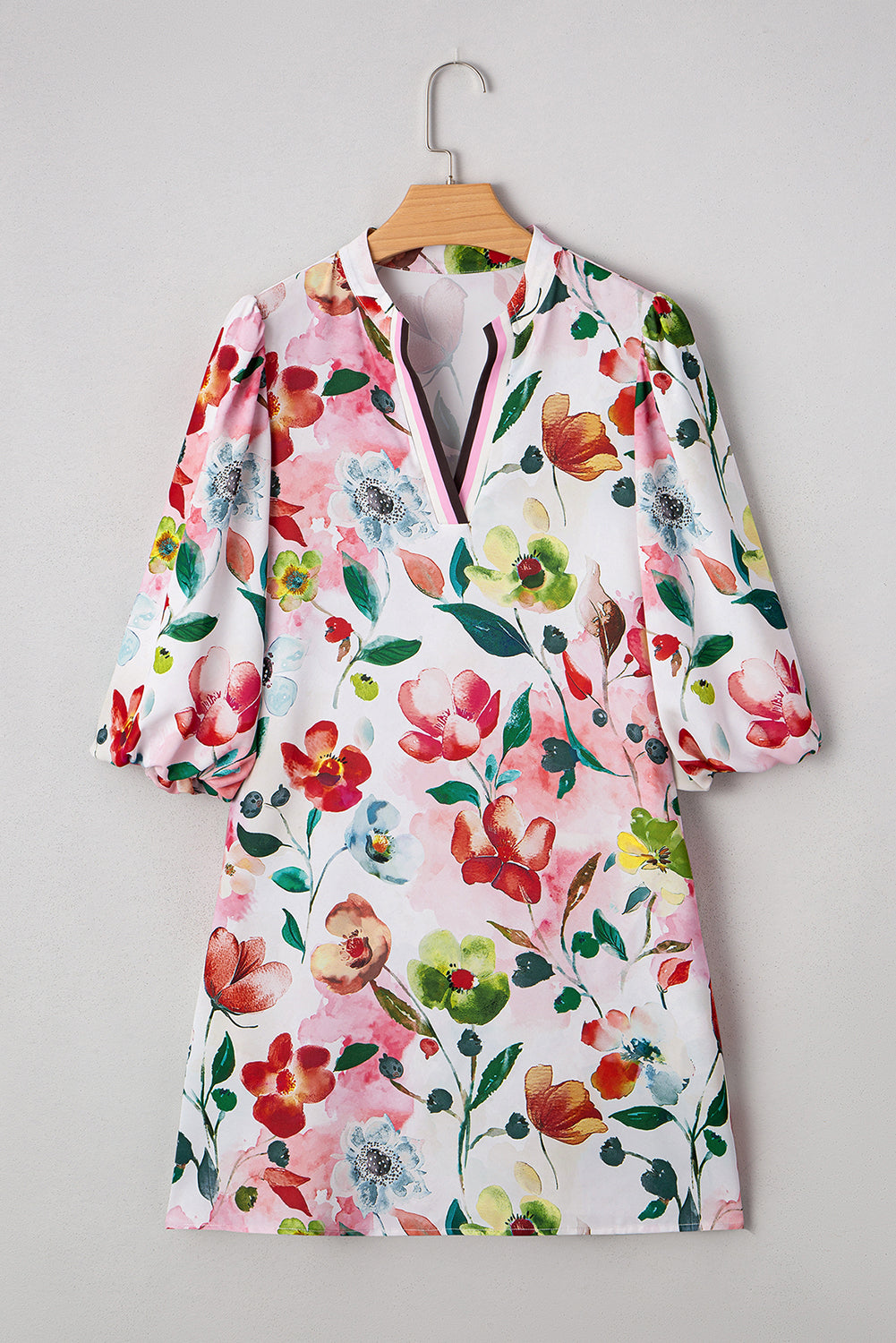 Aliya Half Sleeve Shift Dress