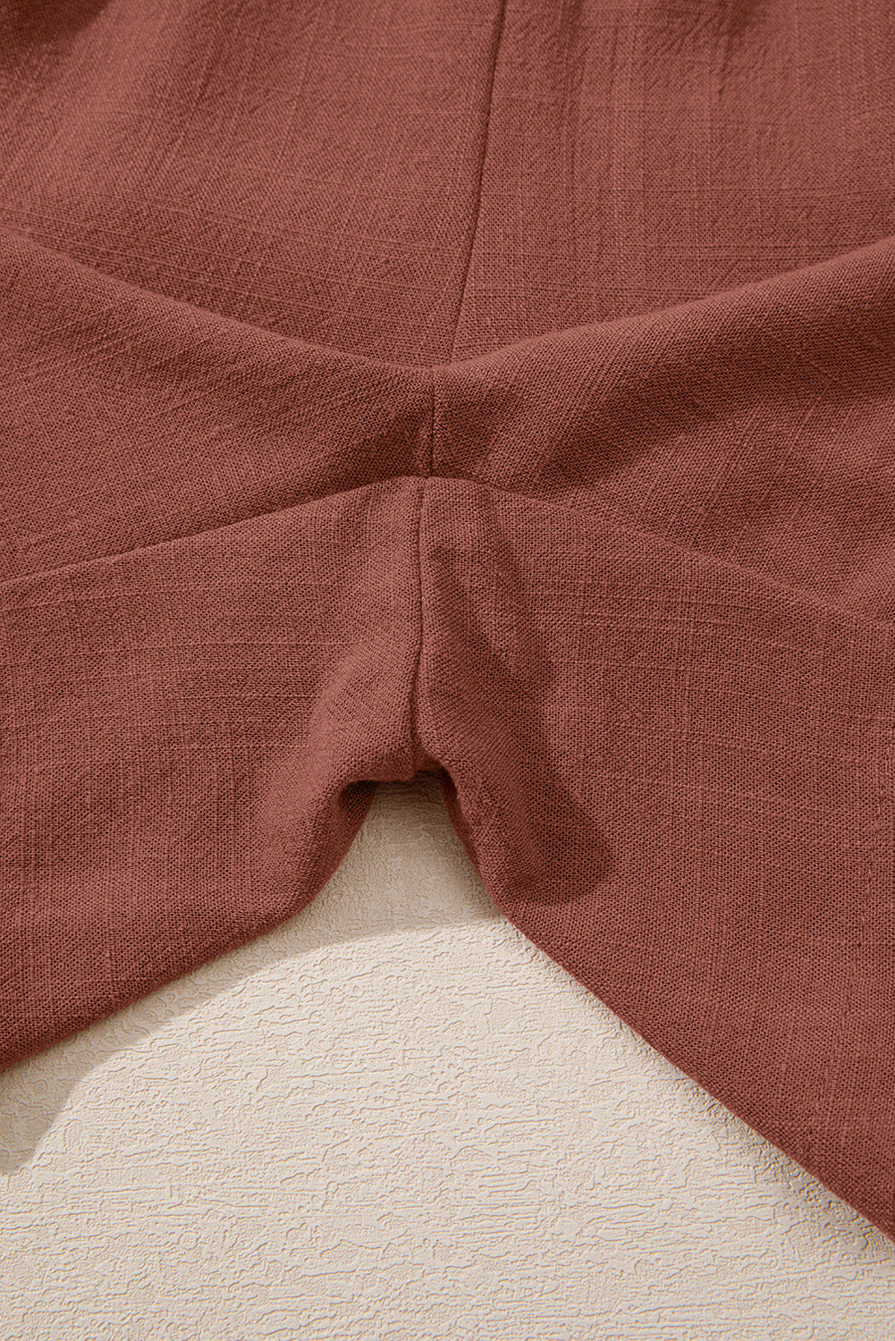 Kaia Waist Loose Linen Shorts