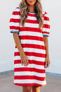 Miriam Sleeve Shift Mini Dress