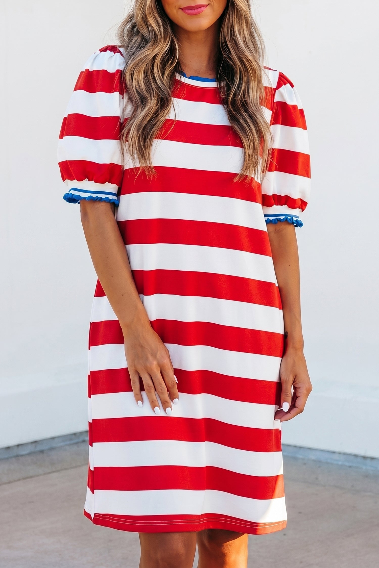 Miriam Sleeve Shift Mini Dress