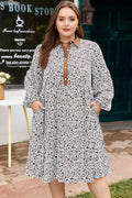 Ayah Sleeve Loose Mini PLUS Dress