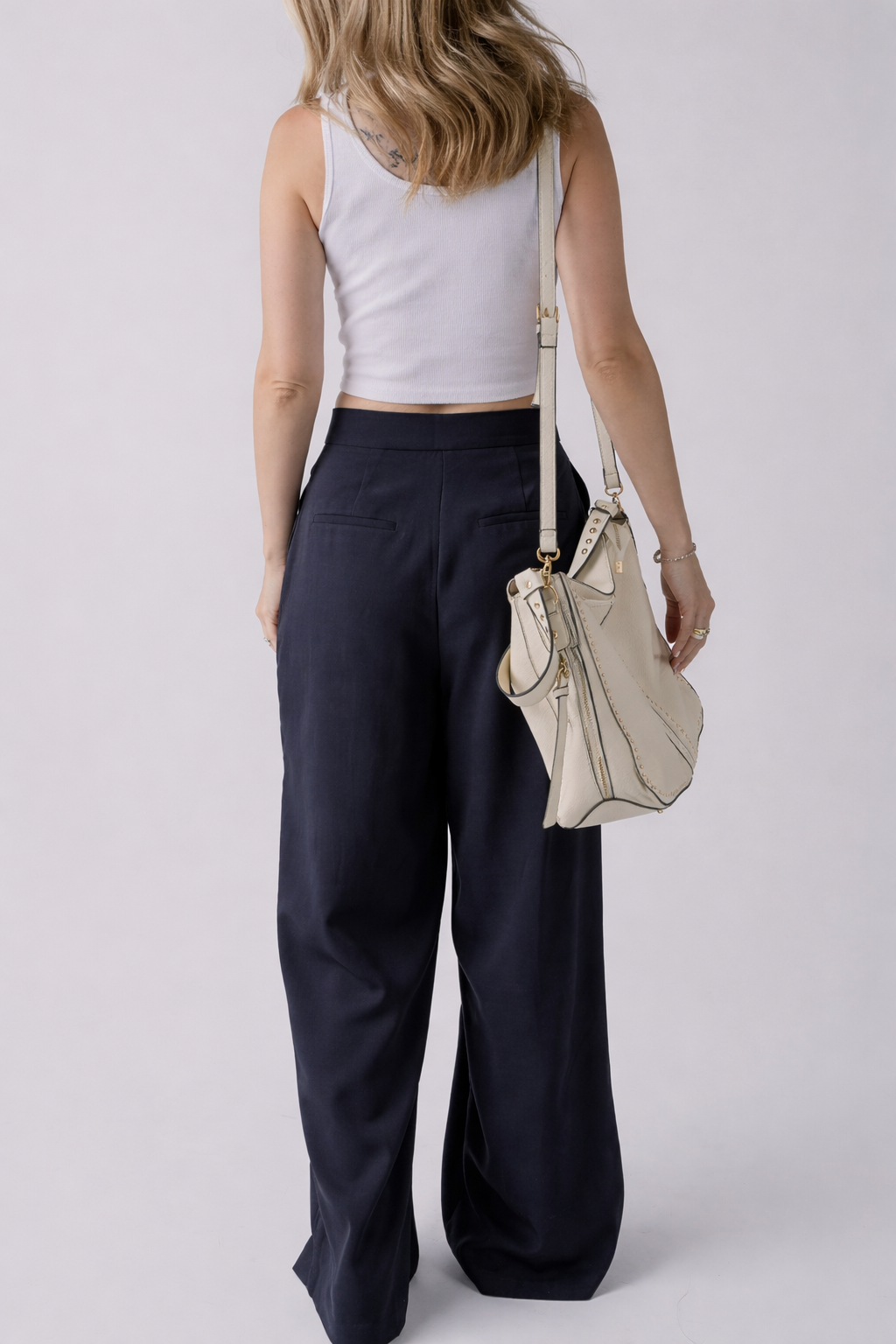 Salma Pleated Wide Leg Pants