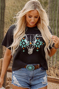 Reya aztec Graphic T Shirt