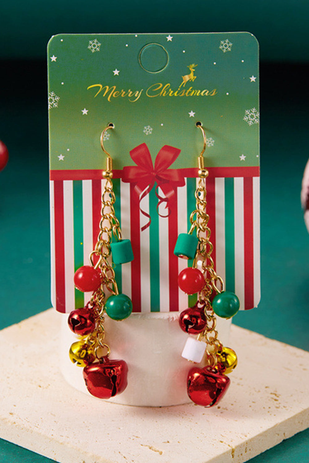Jordan Bells Dangle Hook Earrings