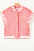 Mila Patchwork Winter Plush Vest