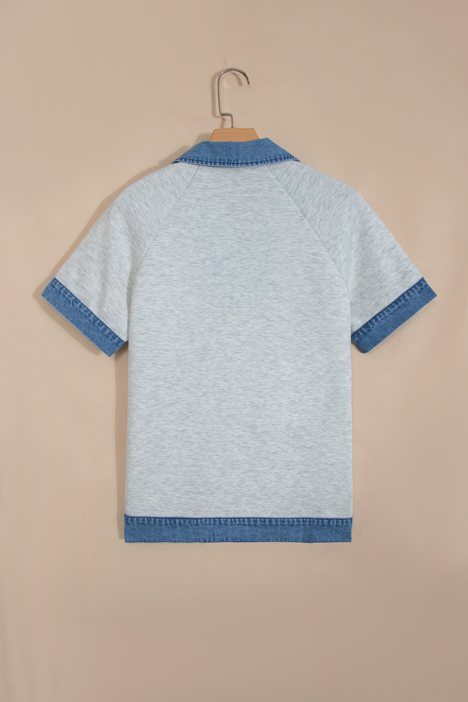 Mckayla Cuffed Short Sleeve Top